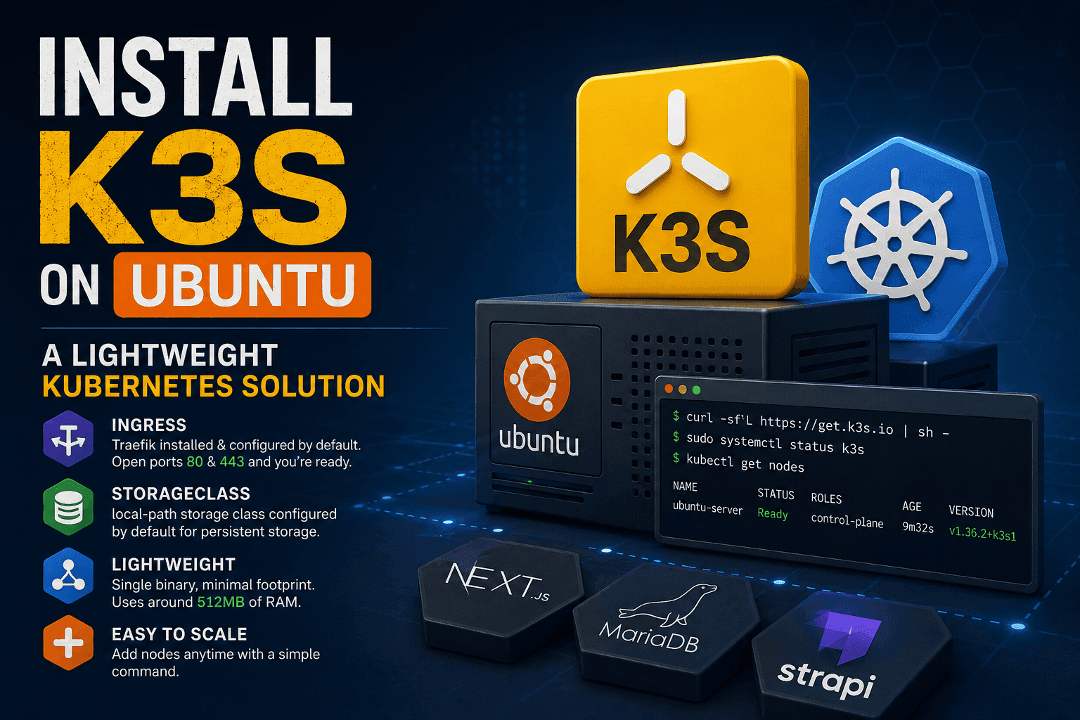 Install K3S on Ubuntu: A Lightweight Kubernetes Solution
